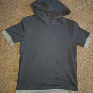 Boys Large Hooded shirt Black